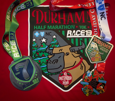 13.1 Race, Durham Half medal, 13.1 Race Durham, 13.1 Race2016, Durham Half medal 2016, 13.1 Race Durham 2016