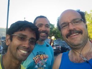 Carlos Candelaria, Arvind, Roland Flood, Grennsboro Half, Race 13.1, Half Marathon, 2017 Grennsboro Half, 2017 Greensboro, Race 13.1, 2017 Half Marathon
