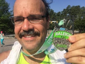 13.1 series, Raleigh Half Marathon, Carlos Candelaria