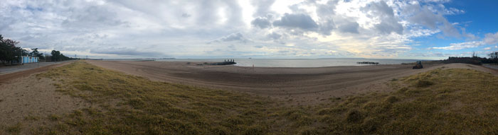 Panoramic view of portions of South Beach Staten Island