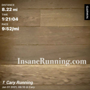 Insane Running garmin miles