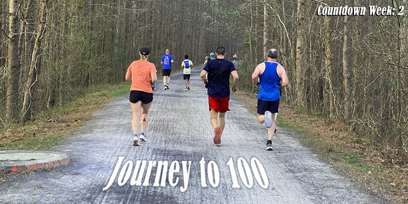 Runners at tobacco trail, journey to 100 blog feature image