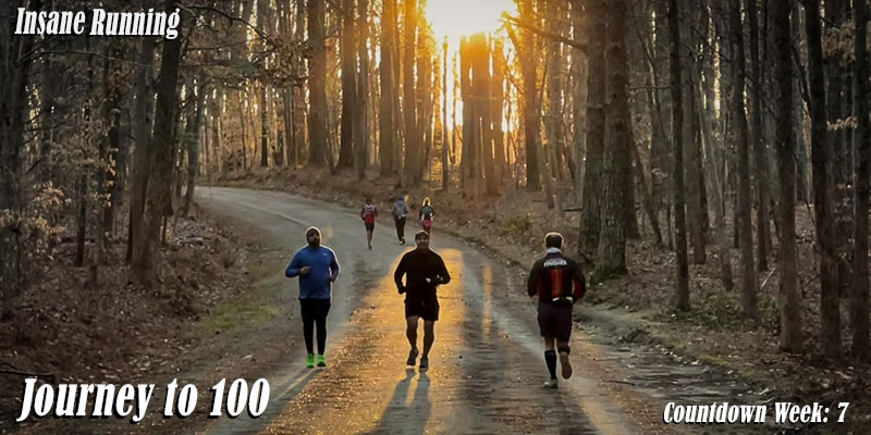 Umstead running Journey to 100 countdown 7 featured blog image