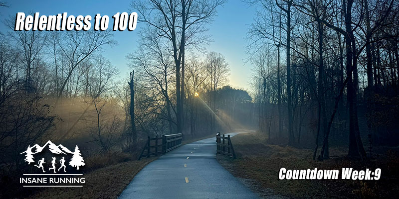 Relentless to 100 Week 9 blog post image