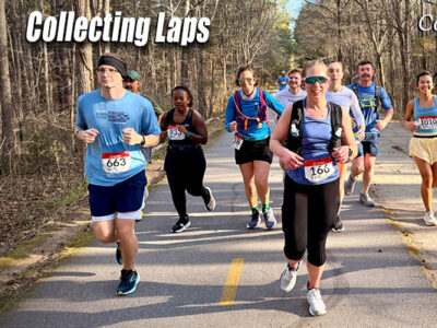 Collecting Laps Week 2 for Umstead 100 training blog post