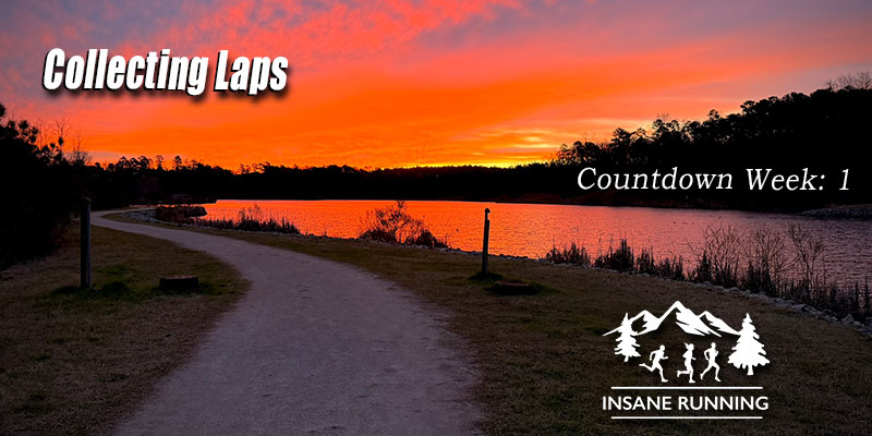 Collecting laps week 1, last training week for Umsatead 100 blog series.