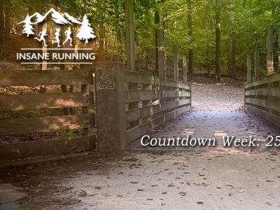 Umstead 100 mile ultramarathon training blog post week 25